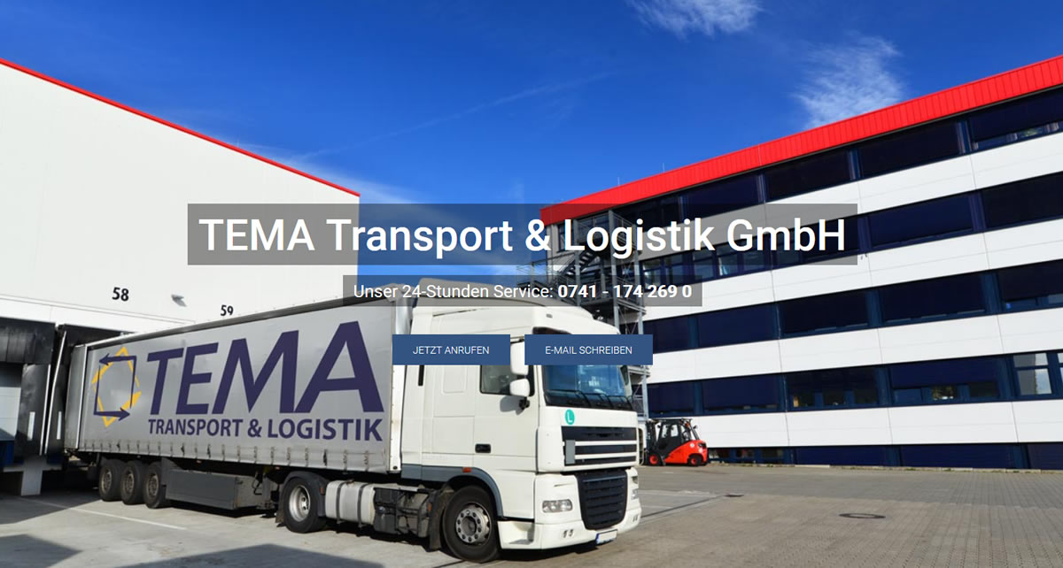 Transporte Rheinfelden (Baden) ツ TEMA Transport & Logistik